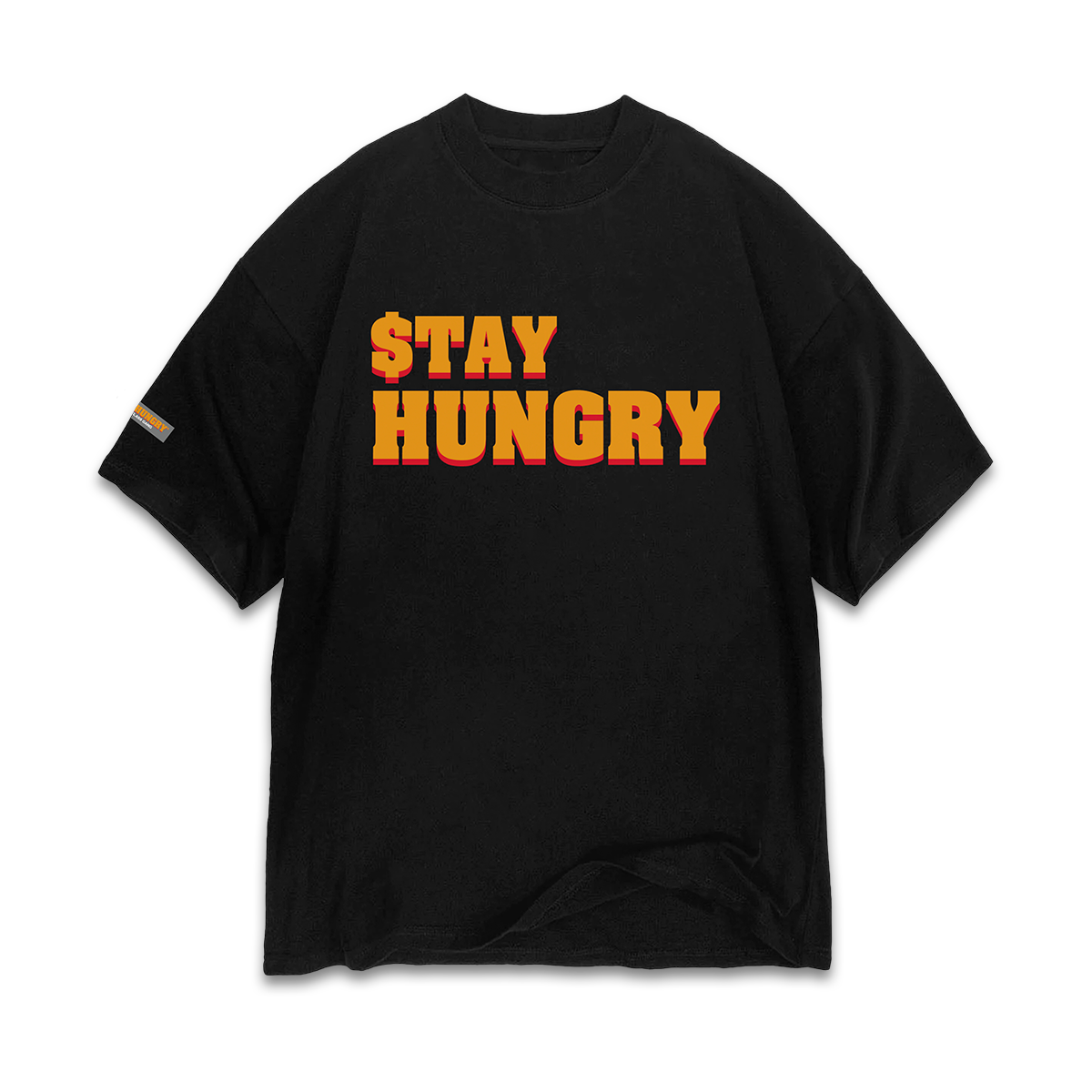 STAY HUNGRY M.A.F.I.A. - Premium Oversize Tee (HEAVYWEIGHT - Black)