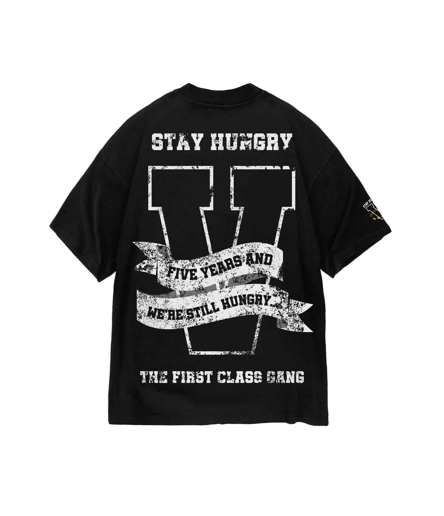 CLAIM OF THE UNDERDOGS - Premium Oversize Tee (HEAVYWEIGHT - Black)