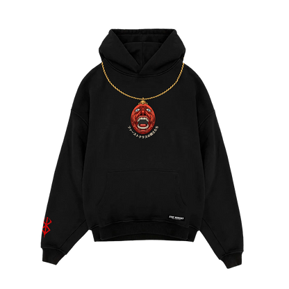 PREVENTA - NOROWARETA KEN - Premium Oversize Hoodie (HEAVYWEIGHT - Black)