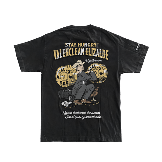 VALENCLEAN ELIZALDE - Premium Oversize Tee (HEAVYWEIGHT - Black)