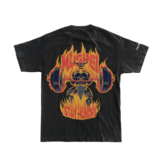 MUSPELHEIM - Premium Oversize Tee (HEAVYWEIGHT - Black)