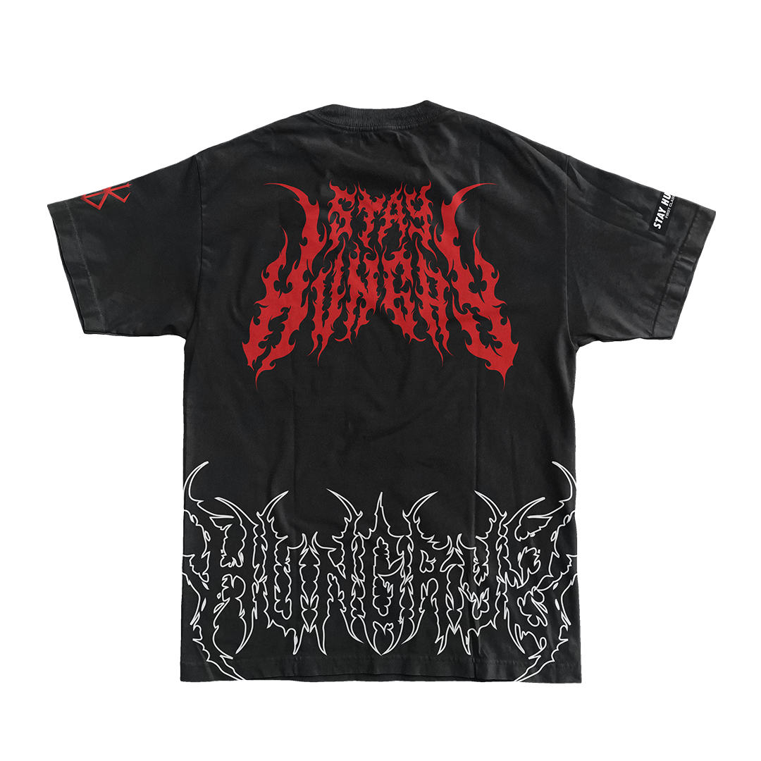 PREVENTA - GUTS ECLIPSED - Premium Oversize Tee (HEAVYWEIGHT - Black)