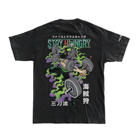 SANTORYU - Premium Oversize Tee (HEAVYWEIGHT - Black)