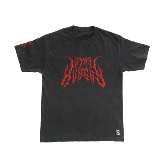 PREVENTA - BRUTALITY LOGO - Premium Oversize Tee (HEAVYWEIGHT - Black Carbon)