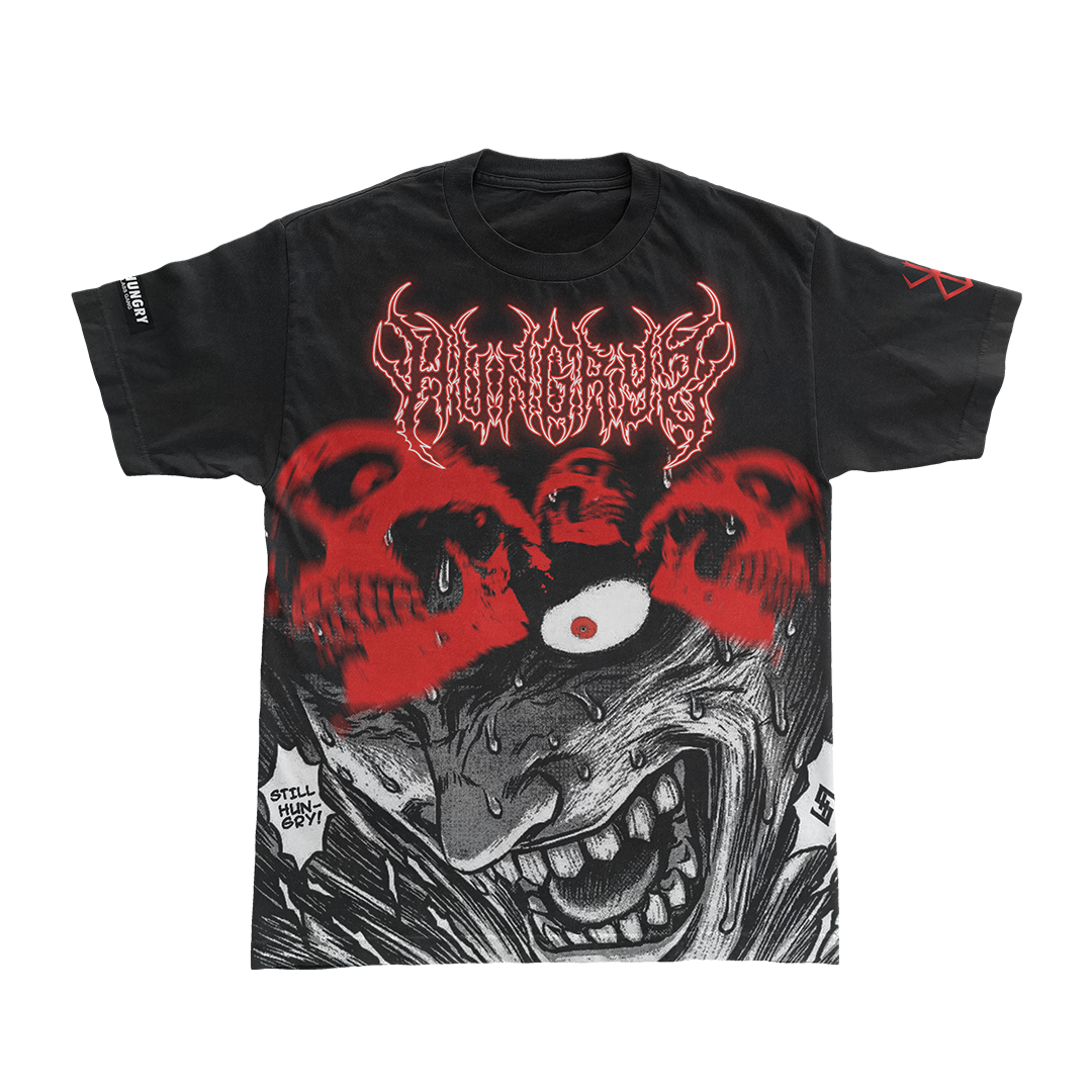 PREVENTA - GUTS ECLIPSED - Premium Oversize Tee (HEAVYWEIGHT - Black)