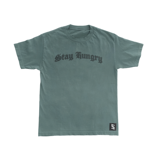 ESSENTIALS 1.0 - Premium Oversize Tee (HEAVYWEIGHT - Trellis Green)