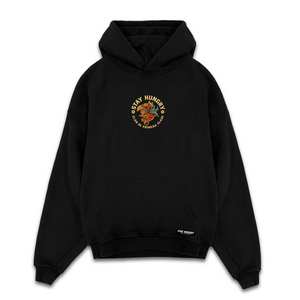 SACRIFICIO - Premium Oversize Hoodie (HEAVYWEIGHT - Black)