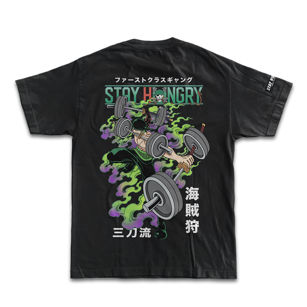 SANTORYU - Premium Oversize Tee (HEAVYWEIGHT - Black)