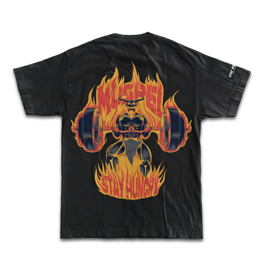 MUSPELHEIM - Premium Oversize Tee (HEAVYWEIGHT - Black)