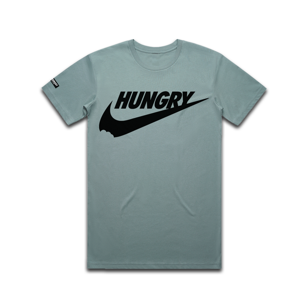 HUNGRY SWOOSH - Premium Regular Tee (Mineral)