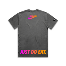 Cargar imagen en el visor de la galería, HUNGRY SWOOSH - Premium Regular Tee (Black Pigment Dye)
