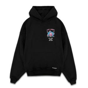 ON POINT - Premium Oversize Hoodie (HEAVYWEIGHT - Black)