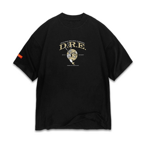 LA CRÓNICA 4:20 - Premium Oversize Tee (HEAVYWEIGHT - Black)