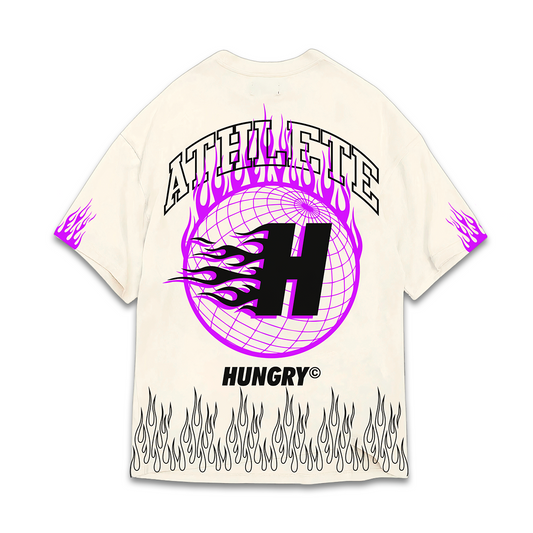 THE FHLAME - Premium Oversize Tee (HEAVYWEIGHT - Bone)