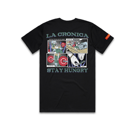 LA CRÓNICA 4:20 - Premium Regular Tee (Black)