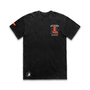 ASTROLIFTER - Premium Oversize Tee (HEAVYWEIGHT - Black Stone Wash)