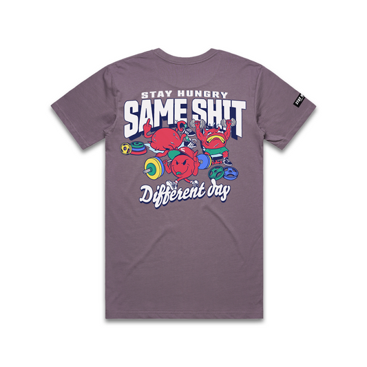 SAME SHIT, DIFFERENT DAY - Premium Regular Tee (Mauve)