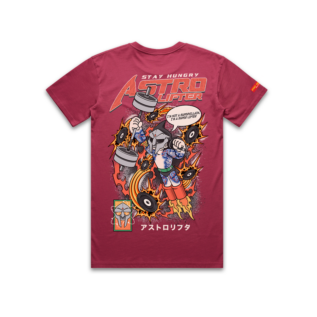 ASTROLIFTER - Premium Regular Tee (Berry)