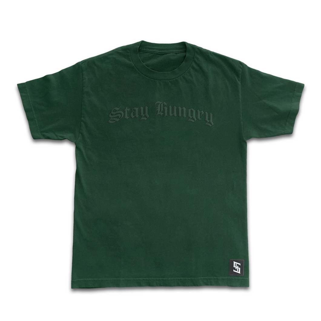 ESSENTIALS 1.0 - Premium Oversize Tee (HEAVYWEIGHT - Forest Green)