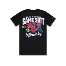 Cargar imagen en el visor de la galería, SAME SHIT, DIFFERENT DAY - Premium Regular Tee (Black)
