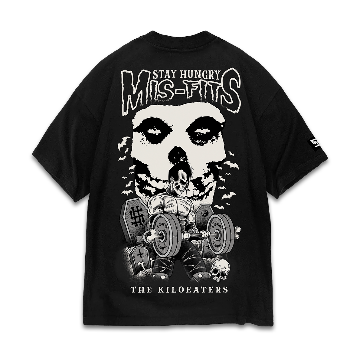 MIS-FITS - Premium Oversize Tee (HEAVYWEIGHT - Black)