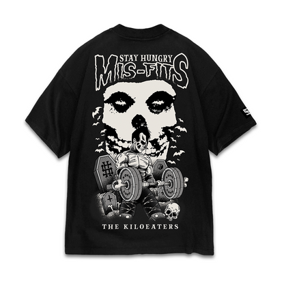 MIS-FITS - Premium Oversize Tee (HEAVYWEIGHT - Black)