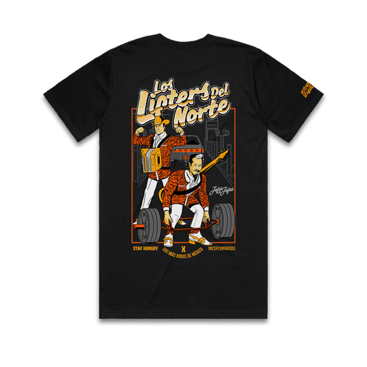 LOS LIFTERS DEL NORTE - Premium Regular Tee (Black)