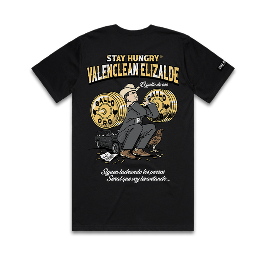 VALENCLEAN ELIZALDE - Premium Regular Tee (Black)