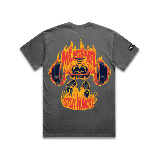 MUSPELHEIM - Premium Regular Tee (Black Pigment Dye)